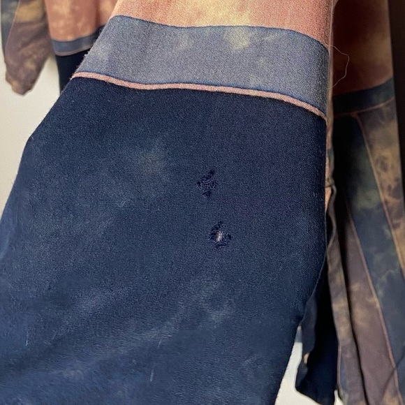 VTG Asian creations abstract button down shirt cardigan - Picture 3 of 11